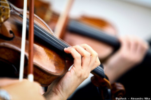 Playing Violin